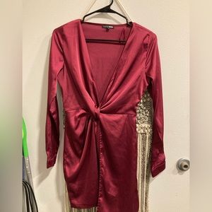 Satin dress